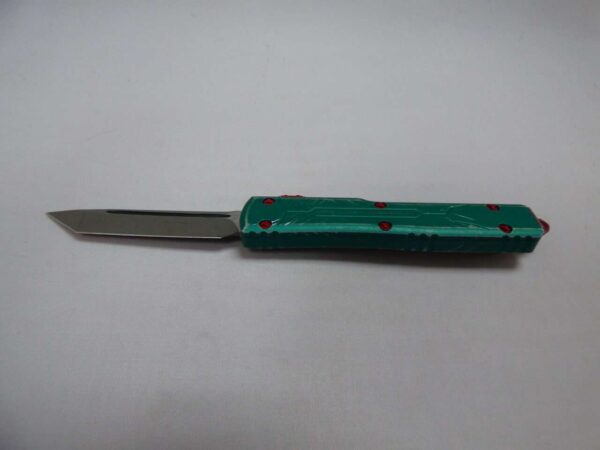 MICROTECH UTX-70 TANTO EDGE BOUNTY HUNTER LABEL