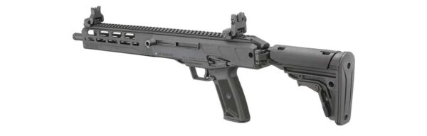 RUGER LC CARBINE STANDARD MODEL 5.7X28 16.25" THREADED BARREL LEFT SIDE VIEW REAR ANGLE