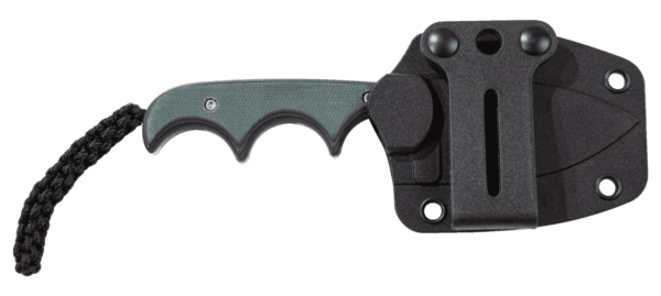 CRKT MINIMALIST SPEAR POINT RIGHT SIDE VIEW SHEATHED