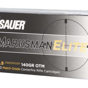 SIG SAUER 6.5 CREEDMOOR MARKSMAN ELITE 140 GR OTM 20 ROUNDS BOX