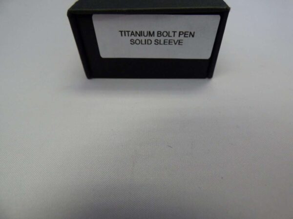 CHAVES TITANIUM BOLT PEN SOLID SLEEVE LABEL