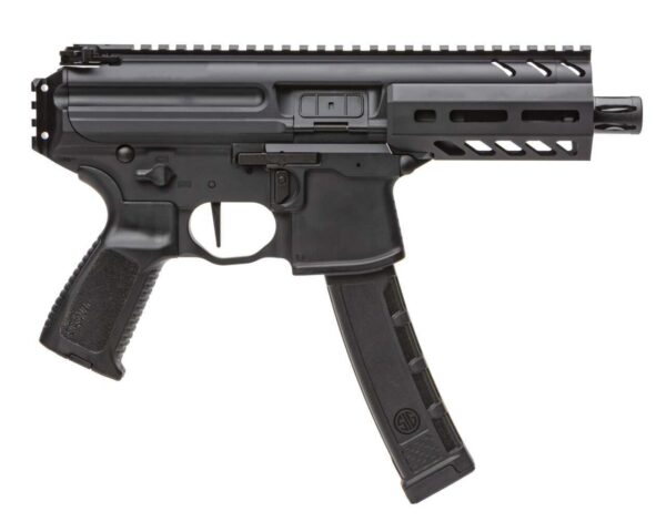 SIG SAUER MPX K PISTOL NO BRACE 9MM LEFT SIDE VIEW