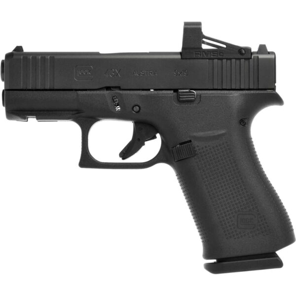 GLOCK 43X MOS US w/ SHIELD SIGHTS RMSC LEFT SIDE VIEW