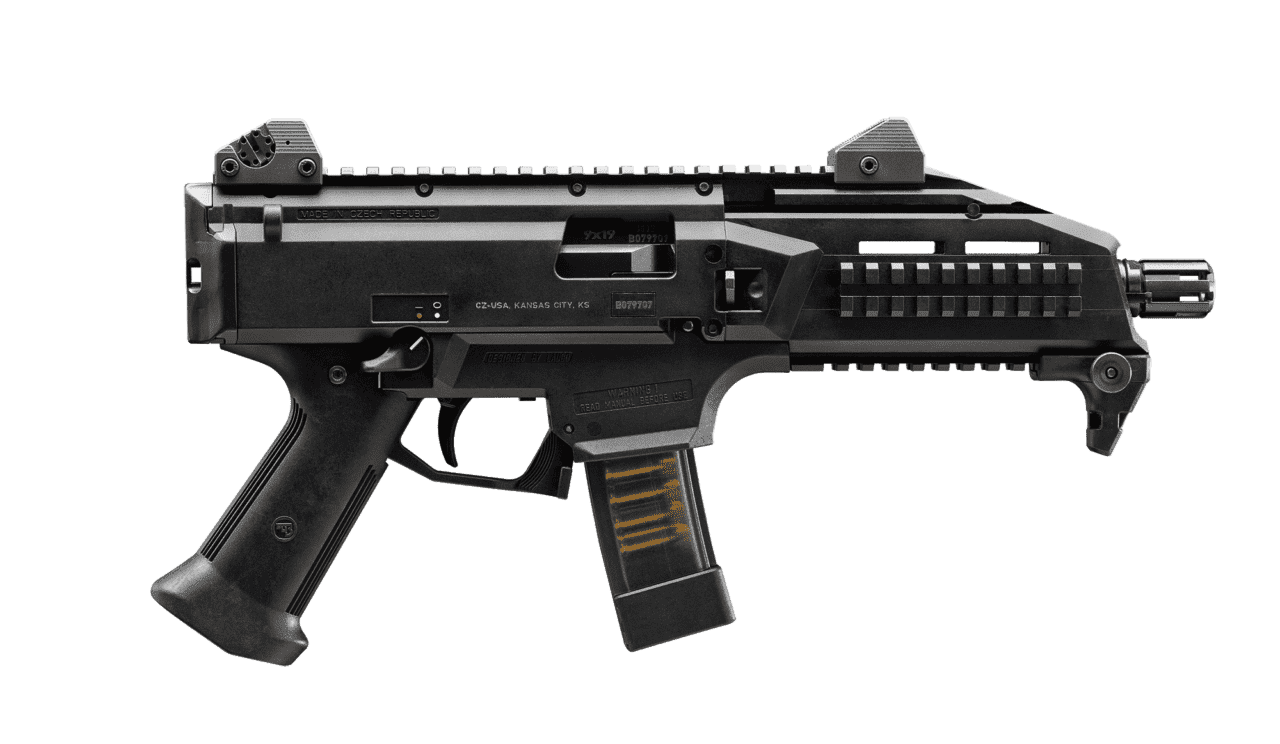 CZ-USA CZ SCORPION EVO 3 S1 PISTOL 9MM LEFT SIDE VIEW