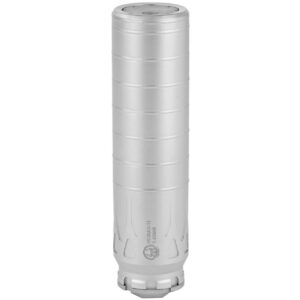 DEAD AIR NOMAD-TI 30 CALIBER TITANIUM SILENCER RIGHT SIDE VIEW FRONT ANGLE