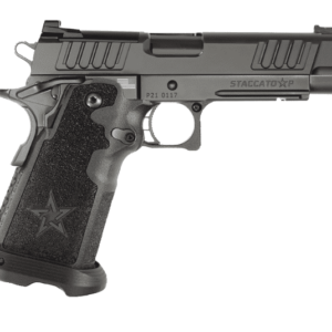 STACCATO P DLC BULL BARREL G2 TACTICAL TEXTURE GRIP RIGHT SIDE VIEW