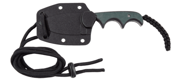 CRKT MINIMALIST SPEAR POINT LEFT SIDE VIEW SHEATHED