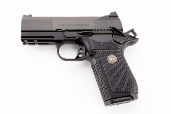 WILSON COMBAT EDC X9 3.25" LIGHTRAIL BLACK BOTTOM LEFT SIDE VIEW