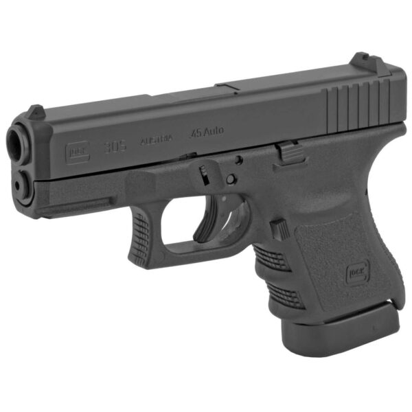 GLOCK 30S GEN3 .45 ACP AUSTRIA LEFT SIDE VIEW FRONT ANGLE