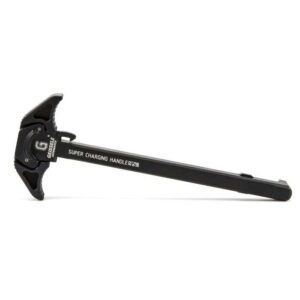 GEISSELE SUPER CHARGING HANDLE 5.56 BLK (AR-15) - ANGLED TEXTURE VIEW