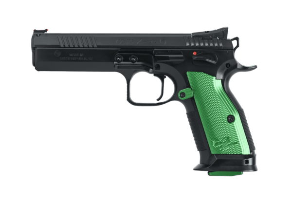 cz 75 ts2 racing green left side view