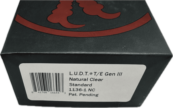 MICROTECH KNIVES LUDT TANTO EDGE GEN III NATURAL CLEAR STANDARD LABEL