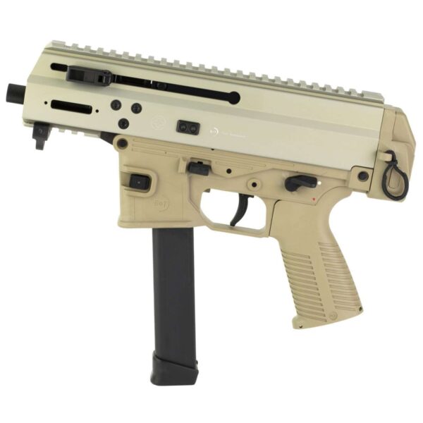 B&T apc9k pro coyote tan glock lower left side view