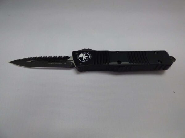 MICROTECH COMBAT TROODON DOUBLE EDGE TACTICAL FULL SERRATED BOX