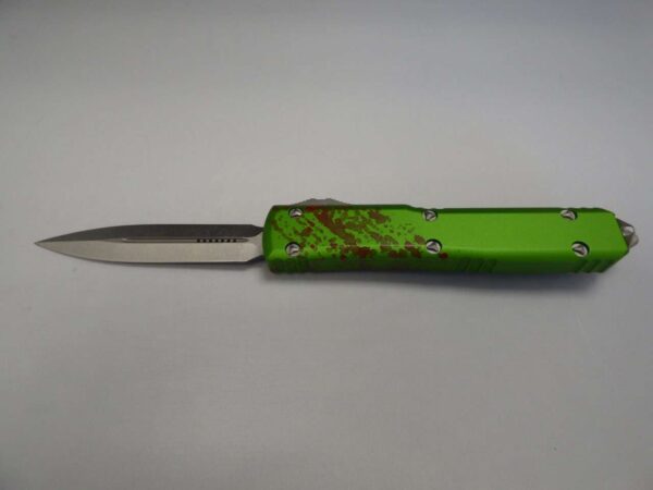 MICROTECH ZOMBIETECH DOUBLE EDGE STONEWASH STANDARD NON CLIP SIDE