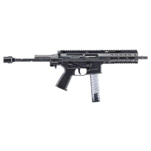 B&T SPC9 PDW 9MM 9" BLK w/ TELESCOPIC BRACE ADAPTER RIGHT SIDE VIEW