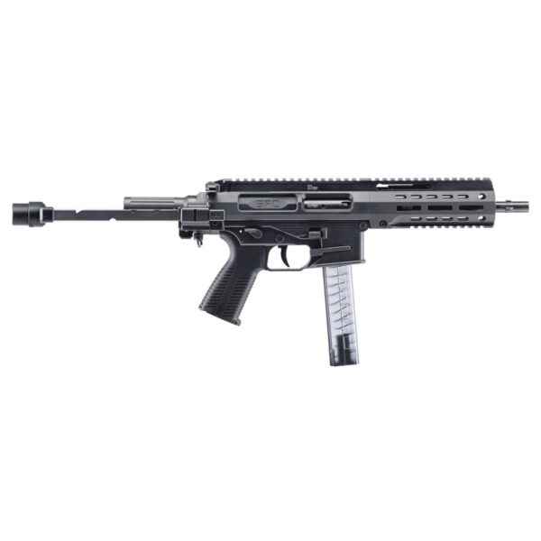 B&T SPC9 PDW 9MM 9" BLK w/ TELESCOPIC BRACE ADAPTER RIGHT SIDE VIEW