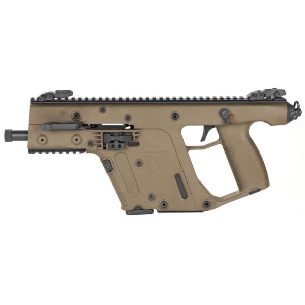 KRISS VECTOR SDP PISTOL FDE 9MM LEFT SIDE VIEW