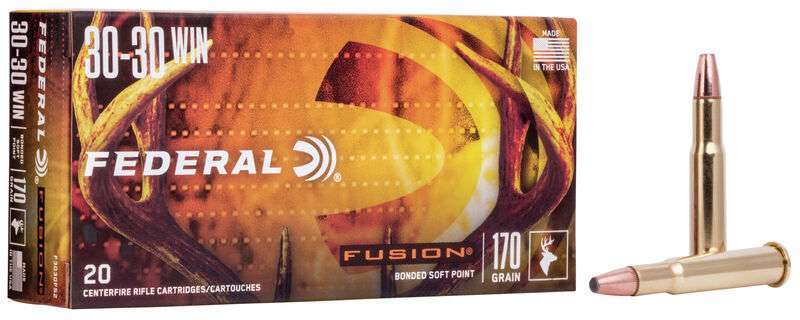 FEDERAL FUSION 30-30WIN 170GR