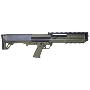 KELTEC KSG GREEN BULLPUP SHOTGUN 18.5" 12GA LEFT SIDE VIEW FRONT ANGLE