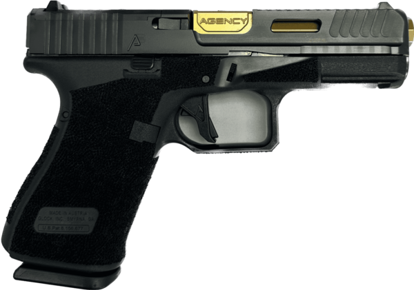 AGENCY ARMS GLOCK 19 GEN 5 PEACEKEEPER AOS TIN 9MM LEFT SIDE VIEW