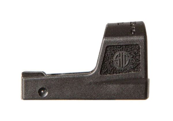SIG SAUER ROMEOZERO ELITE 1X24MM CIRCLE DOT LEFT SIDE VIEW REAR ANGLE