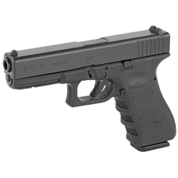 GLOCK 17 GEN 3 9MM AUSTRIA LET SIDE VIEW FRONT ANGLE