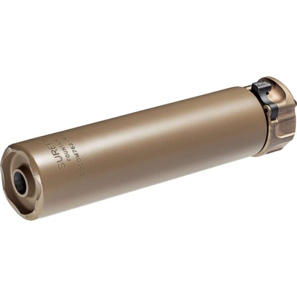 surefire socom762 mini 2 dark earth top left side view front angle surefire
