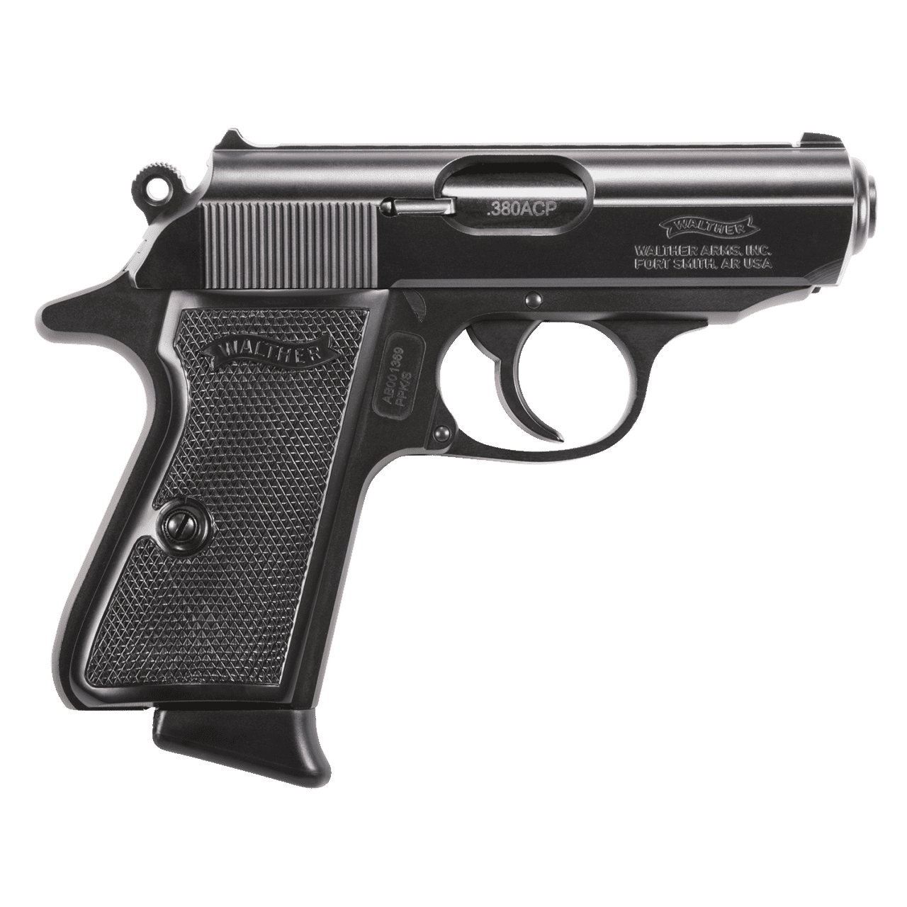 walther ppk/s black left side view