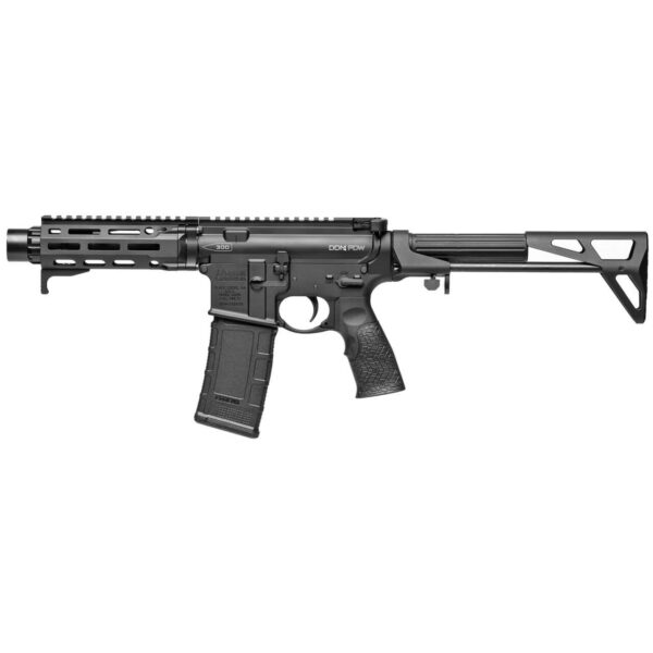 DANIEL DEFENSE DDM4 PDW SBR .300BLK 7" LEFT SIDE VIEW STOCK EXTENDED