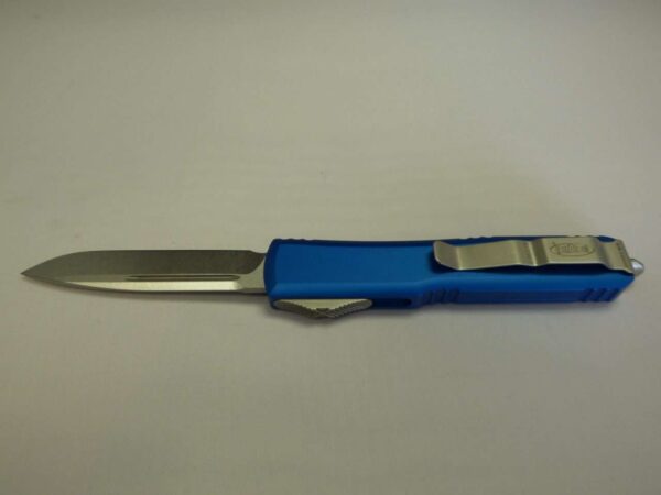 MICROTECH ULTRATECH SINGLE EDGE BLUE STONEWASH STANDARD EDGE UP