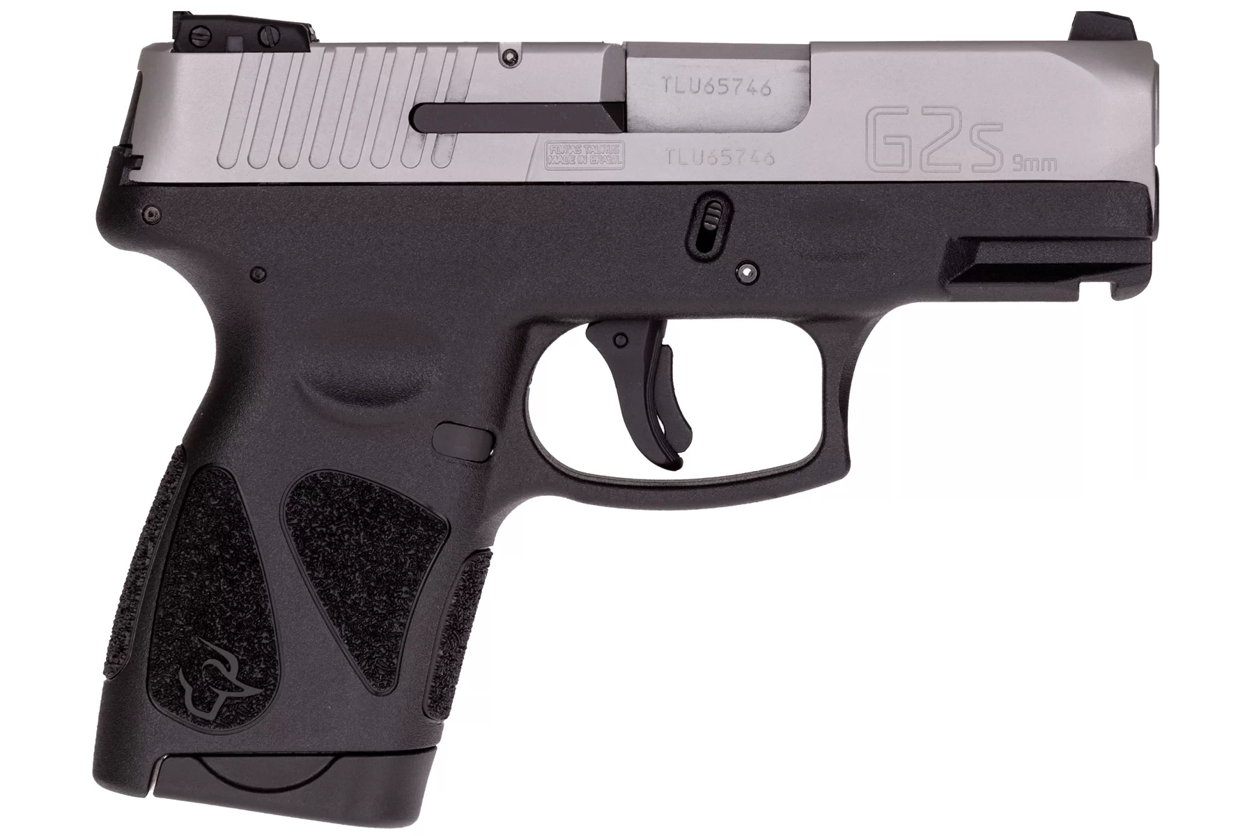 TAURUS G2S MATTE STAINLESS LEFT SIDE VIEW REAR ANGLE