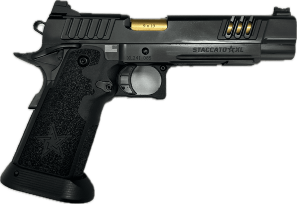STACCATO XL ISLAND TIN OPTIC READY LIMITED EDITION 9MM RIGHT SIDE VIEW