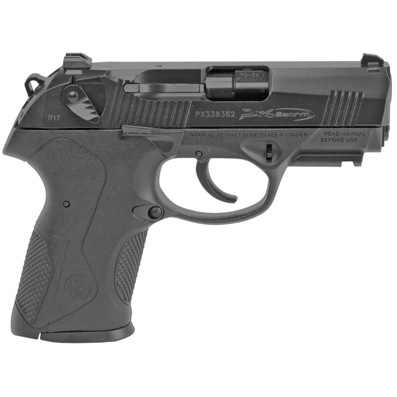 BERETTA PX4 STORM COMPACT BLACK 9MM RIGHT SIDE VIEW