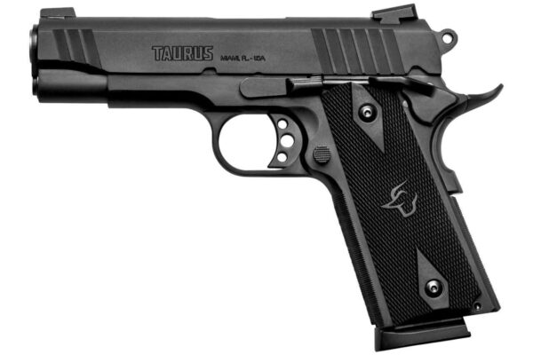 TAURUS 1911 COMMANDER 45ACP MATTE BLACK LEFT SIDE VIEW
