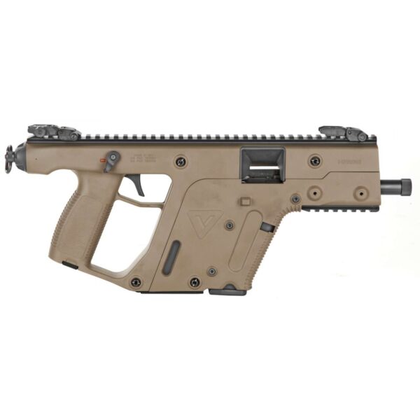 KRISS VECTOR SDP PISTOL FDE 9MM RIGHT SIDE VIEW