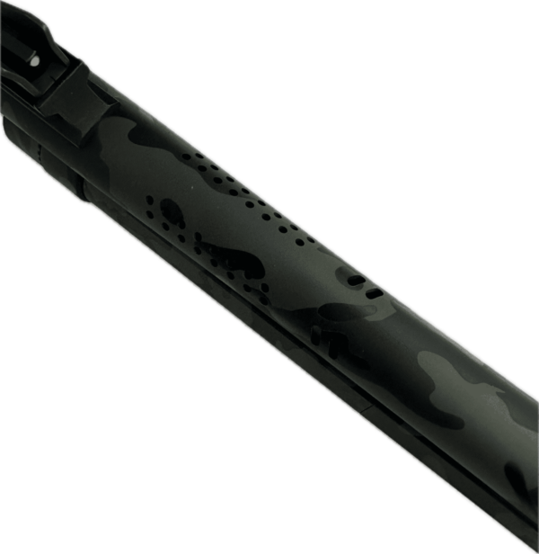 AGENCY ARMS BENELLI M4 BLACK MULTICAM TIN GOLD RIFLE STOCK 12GA PORTING