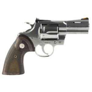 colt python 3 inch stainless steel left side view