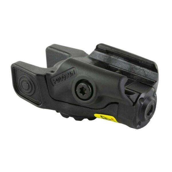 HOLOSUN RML-GR RAIL MOUNTED LASER GREEN TOP LEFT SIDE VIEW FRONT ANGLE