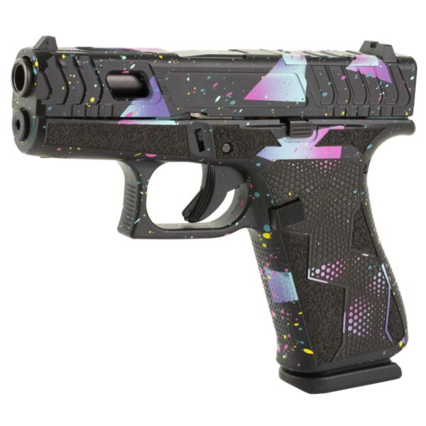 GLOCK SHARK COAST TACTICAL 43X 80S NIGHT 9MM LEFT SIDE VIEW FRONT ANGLE
