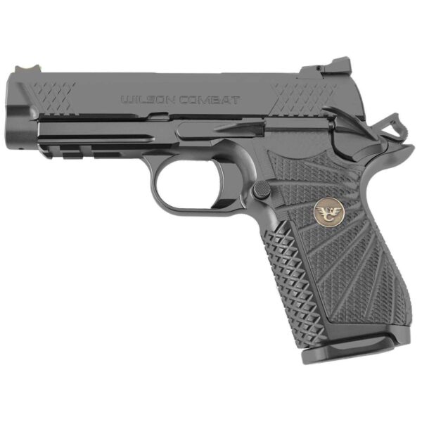 WILSON COMBAT EDC X9 WITH LIGHT RAIL BLACK LEFT SIDE VIEW