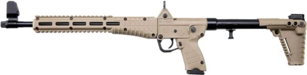 KELTEC SUB2000 TAN GLOCK 17 MAGAZINES 9MM LEFT SIDE VIEW