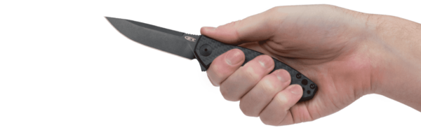 kvt blk cf in hand