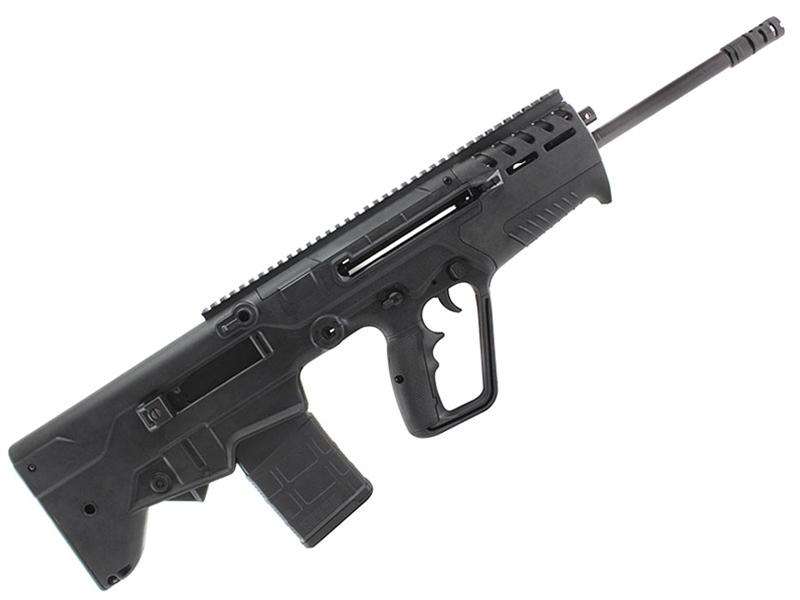 TAVOR 7 .308 20 INCH BARREL BLACK LEFT SIDE VIEW ANGLED UP