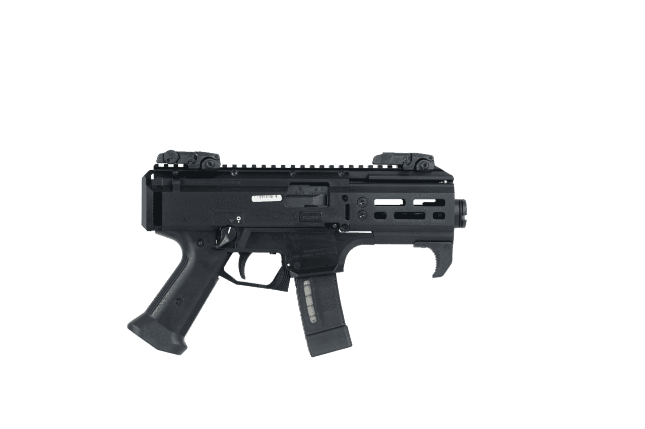 CZ-USA CZ SCORPION EVO 3 S2 MICRO BASE PISTOL BLACK 9MM LEFT SIDE VIEW