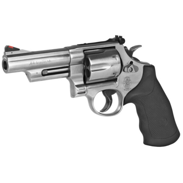 SMITH & WESSON MODEL 629 4" LEFT SIDE VIEW FRONT ANGLE