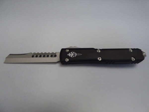 MICROTECH ULTRATECH HELLHOUND RAZOR SIGNATURE SERIES STONEWASH STANDARD LABEL