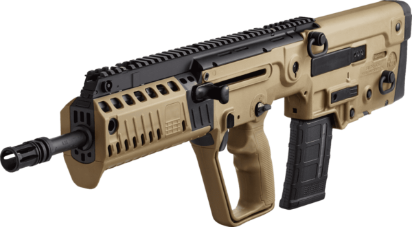 TAVOR X95 FLAT DARK EARTH 16" ANGLE LEFT SIDE VIEW