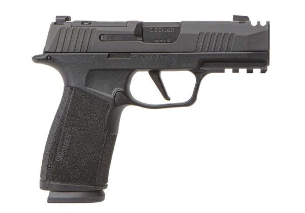SIG SAUER P365X-MACRO 9MM 17RND LEFT SIDE VIEW FRONT ANGLE