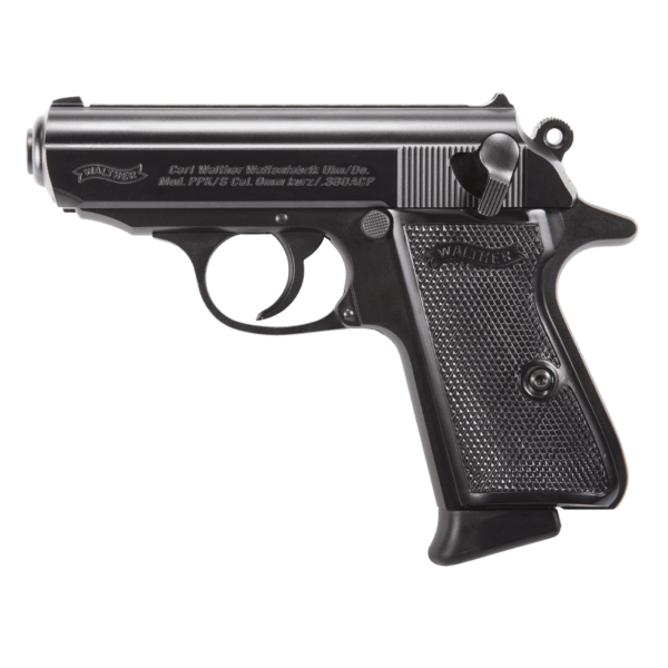 walther ppk/s black left side view